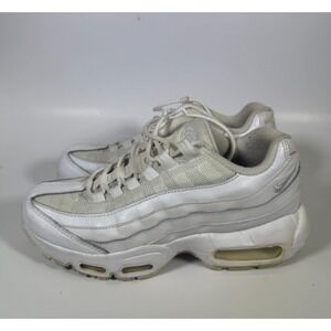 Nike Air Max 95 Recraft GS Triple White Retro Youth's Size‎ 5.5